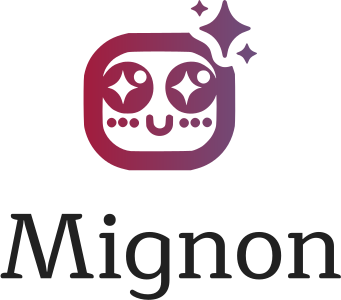 création de logo Mignon