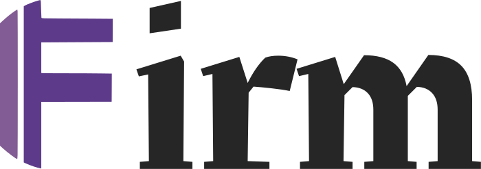 Firm logo design
