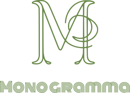 design del logo Monogramma