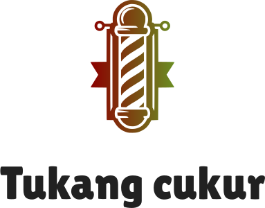 desain logo Tukang cukur