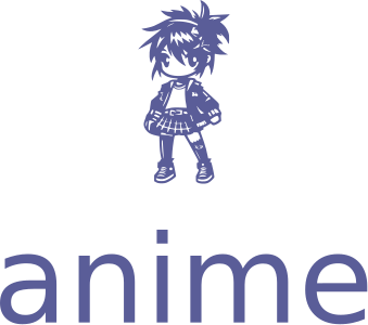 design del logo anime