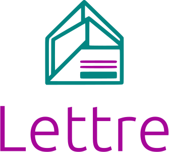 création de logo Lettre