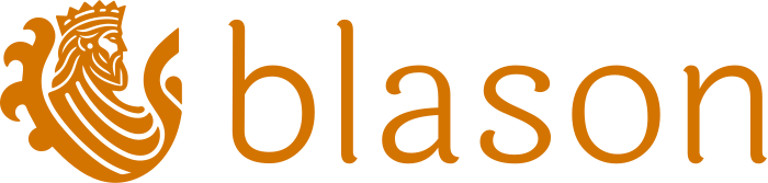 création de logo blason