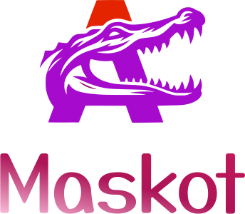 Maskot logo design