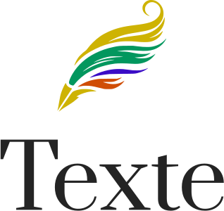 Texte logo design