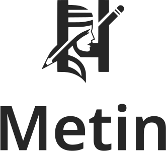 Metin logo design