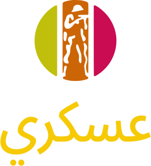 عسكري logo design