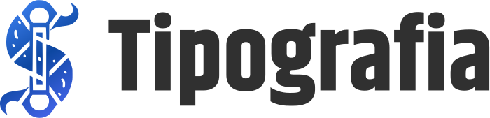 Tipografia logo design