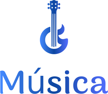 Música logo design