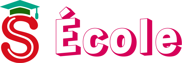 École logo design