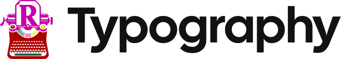 Typography logo design