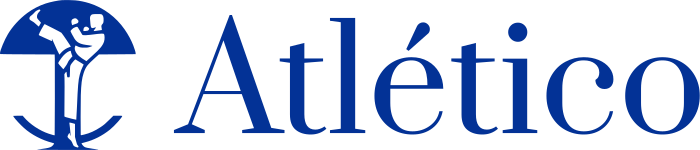 Atlético logo design