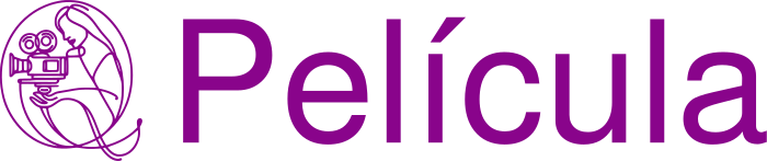 Película logo design