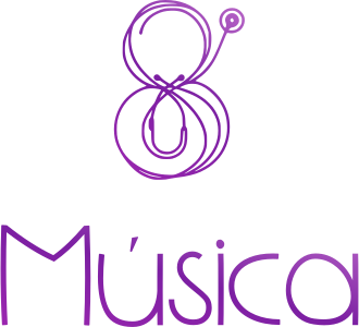 Música logo design