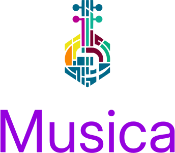 Musica logo design