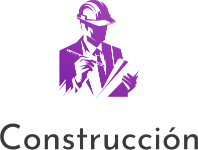 Construcción logo design