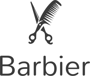 Barbier logo design