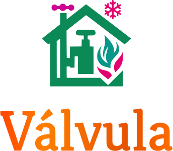 Válvula logo design