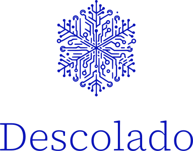 Descolado logo design