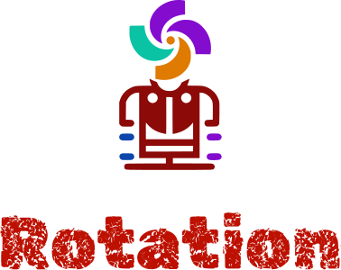 Rotation logo design