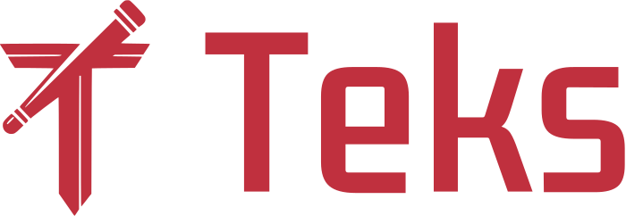 desain logo Teks