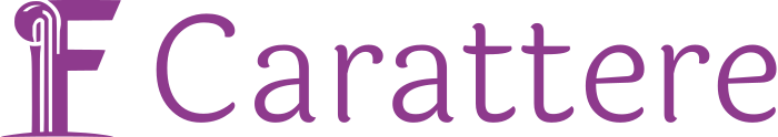 design del logo Carattere