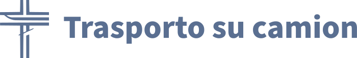 design del logo Trasporto su camion