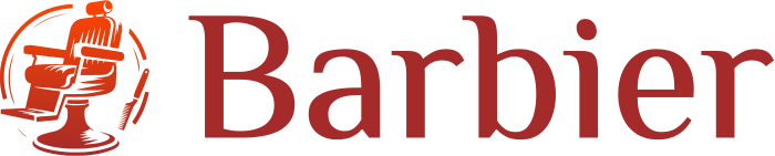 création de logo Barbier