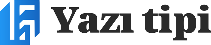Yazı tipi logo tasarımı