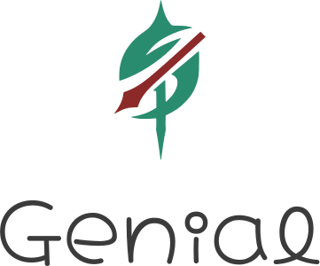 diseño de logotipo Genial
