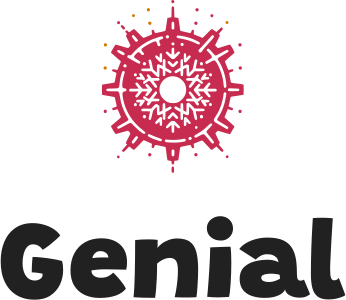 diseño de logotipo Genial