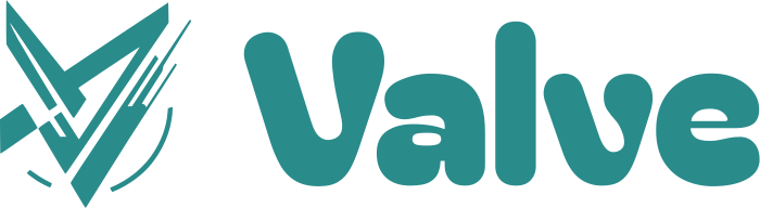 Valve logo design