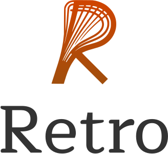 Retro logo design
