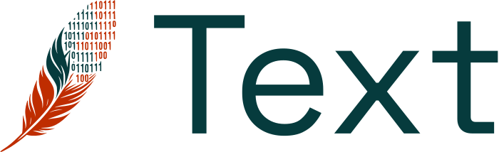 Text logo design