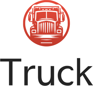 Truck logo design