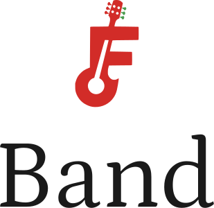 design del logo Band