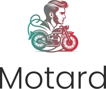 création de logo Motard