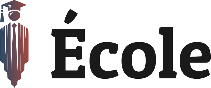 création de logo École