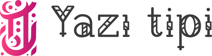 Yazı tipi logo tasarımı