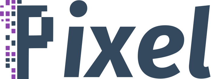 Pixel logo design