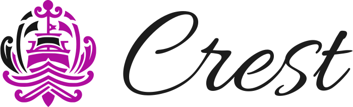 Crest logo design