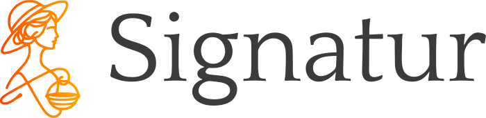 Signatur logo design