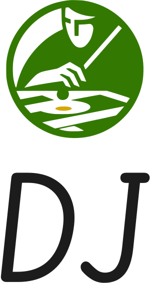 DJ logo design