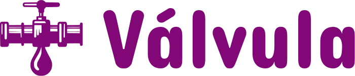 Válvula logo design