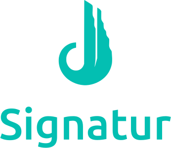 Signatur logo design