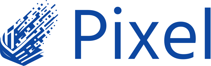 Pixel logo design