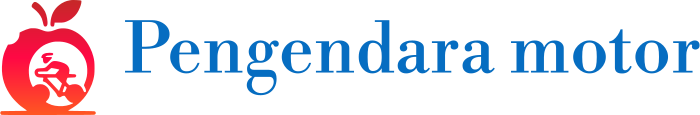 Pengendara motor logo design