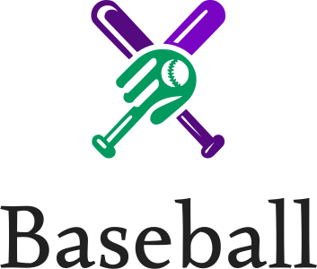 Baseball logo design