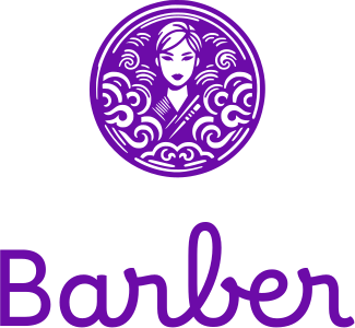 Barber logo design