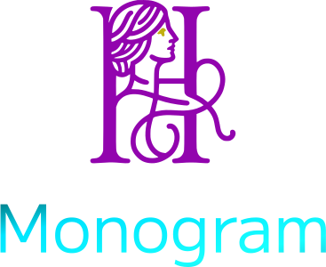 Monogram logo design
